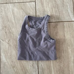 Also Sleeveless Crop Top